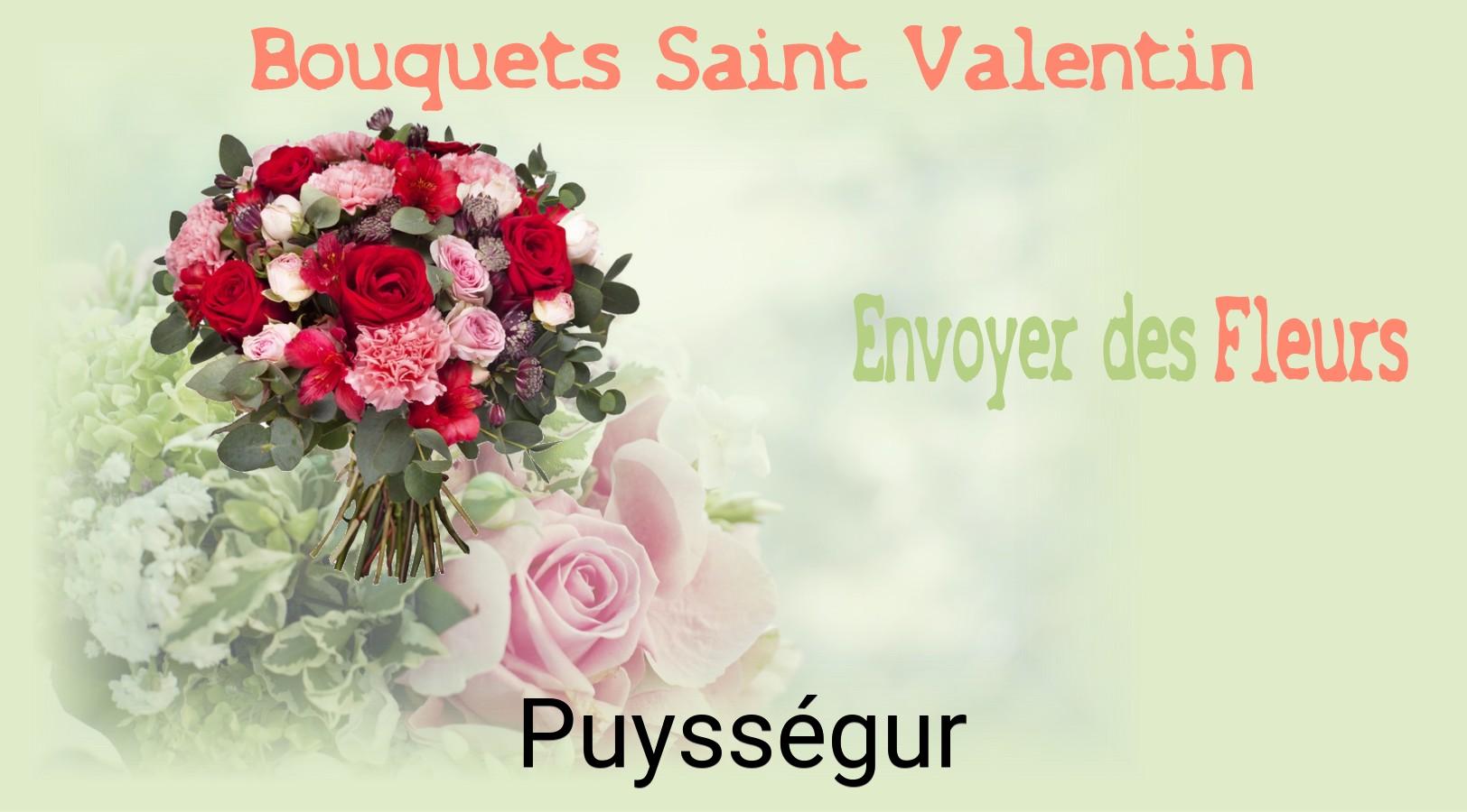 Roses de Saint-Valentin livrées à Puysségur